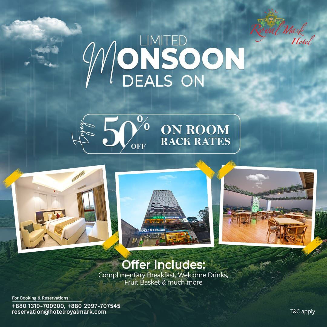 Limited Monsoon Deal on Room Rack Rate